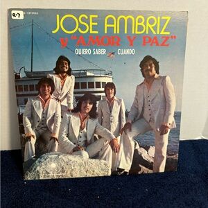 Jose Ambriz Amor y Paz Quiero Saber Cuando Tejano Chicano Soul LP Latin STS 1043